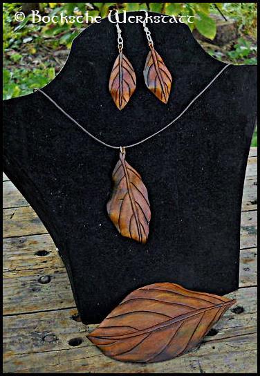 Jewelry Set from leather